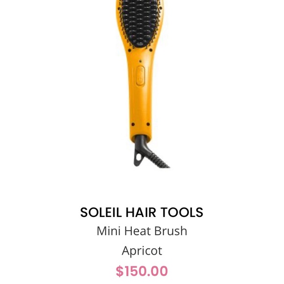 🎀 SOLEIL HAIR TOOLS Mini Heat styling Brush - Picture 5 of 7